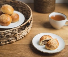 Pyragėliai su rūkyta vištiena, 300 g (6 vnt)