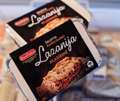 Rankų darbo KLASIKINĖ LAZANIJA su jautiena (šaldyta), 600 g