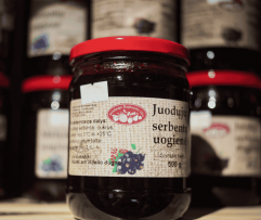 Lietuviškų juodųjų serbentų uogienė, 500 g