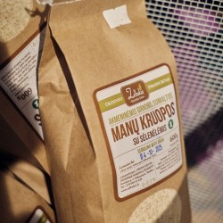Manų kruopos su sėlenėlėmis, 600 g