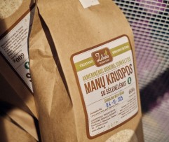 Manų kruopos su sėlenėlėmis, 600 g