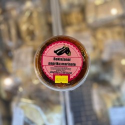 Baklažanai paprikų marinate, 250 g