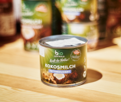 Kokosų kremas BIOZENTRALE 17% riebumo, 400 ml