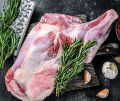 Ėrienos CIELA KOJA galinė iki 2,5 kg (šaldyta), 1 kg