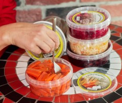 Marinuotos kopūstų salotos su paprika, 400g (indeliai)