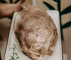 Antis įdaryta obuoliais – paruošta kepti (bus tik velykoms), 1 kg