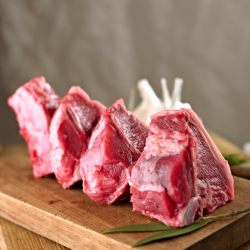 Ėrienos nugarinė su kaulu (nešaldyta), 1 kg