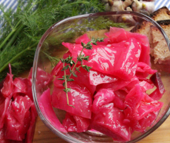 Lengvai fermentuoti/marinuoti kopūstai burokėlių sultyse, 500 g