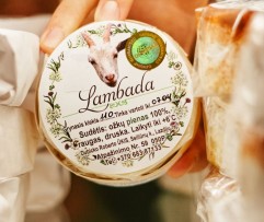 Lambada, 100 proc. ožkų pieno sūris, 110 g.