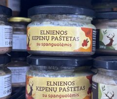 Elnienos kepenų paštetas su spanguolėmis, 200 g