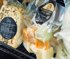 Keturių brandintų sūrių rinkinys asorti "Mercio sūriai", 200 g