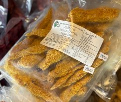 Traškios vištienos filė juostelės, 500 g (šaldyta)