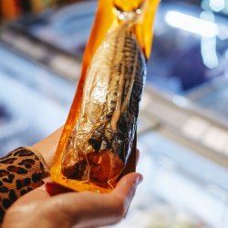 Karšto rūkymo atlantinė skumbrė vakume, 400 g