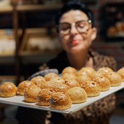 Bandelės su rūkyta vištiena, 500 g