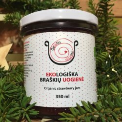 Braškių uogienė, 350 g