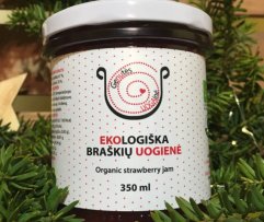 Braškių uogienė, 350 g