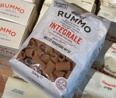 Itališki pilno grūdo makaronai "Rummo Integrale Mezzi Rigatoni", 500 g