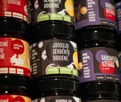 Juodųjų serbentų uogienė "Gerų minčių ūkis", 220 g