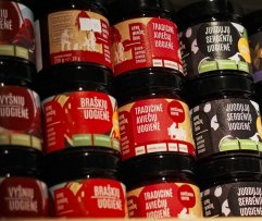 Braškių uogienė "Gerų minčių ūkis", 220 g