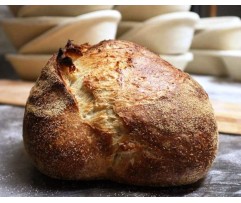 Sourdough bemielė duona, 500 g