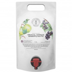 Obuolių ir juodųjų serbentų sultys, 1,5 L